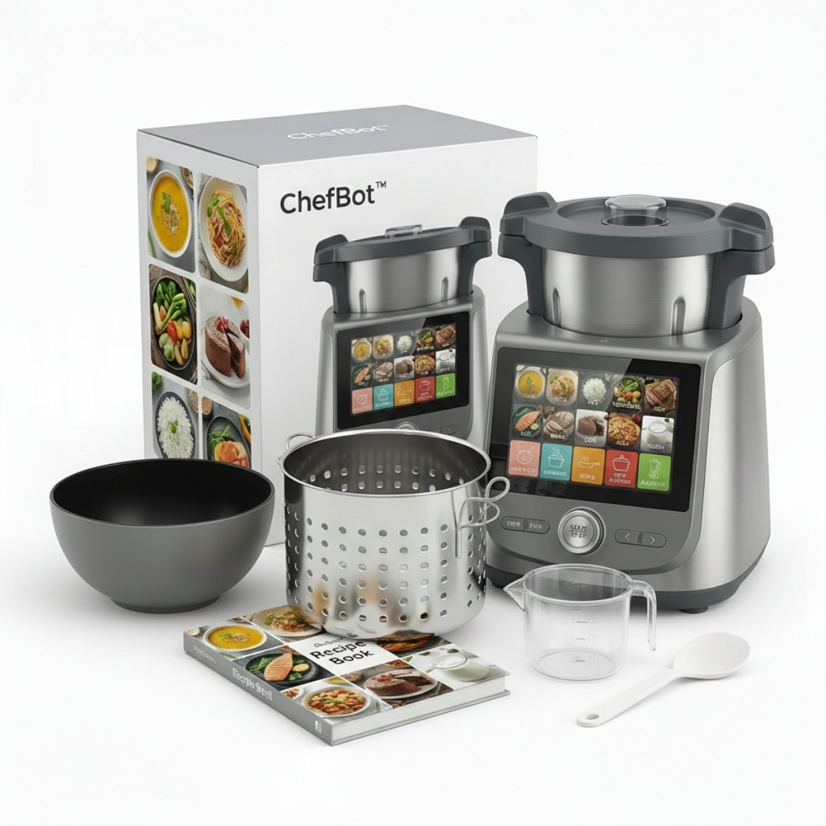 Multicooker ChefBot 11 in 1 — zestaw